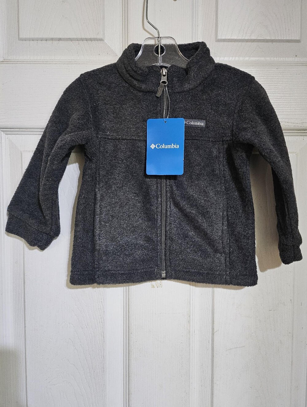 COLUMBIA TODDLER BOYS STEENS MOUNTAIN II FLEECE JACKET SIZE 2T CHARCOAL HEATHER
